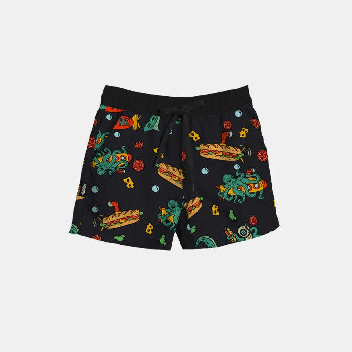MAILLOT DE BAIN HEADSTER KIDS GARÇON SUB-MARINE NOIR SWBSSU26H0 MAHEU GO SPORT DEVANT