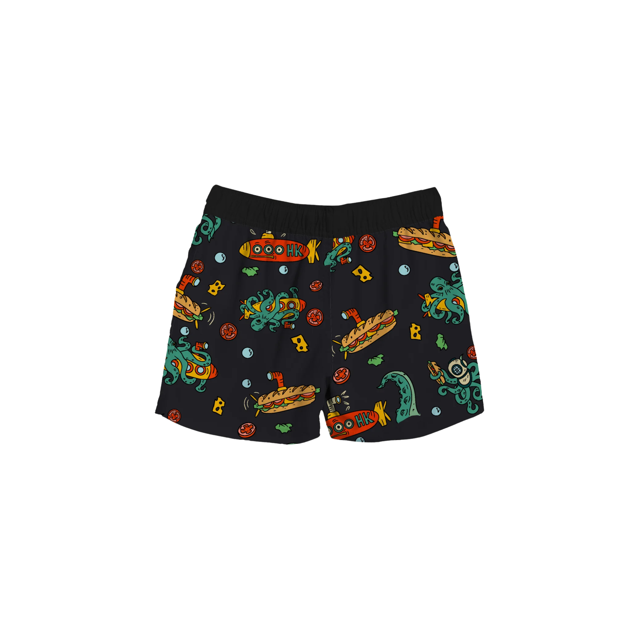 BOY'S SWIMSUIT, SUB-MARINE BLACK