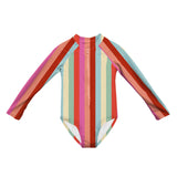 MAILLOT UNE PIÈCE HEADSTER KIDS FILLE VERTICAL DELIGHT SWLSSP2609 MAHEU GO SPORT DEVANT