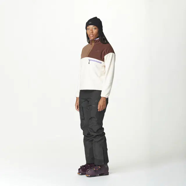 POLAR FEMME ARCCA 1/4 CACAO VANILLE SWT0161 PICTURE MAHEU GO SPORT CÔTÉ MANNEQUIN