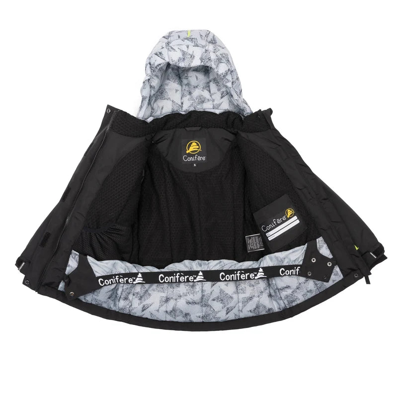 HABIT D'HIVER POUR ENFANT, QUERCUS NOIR (2 À 16 ANS)