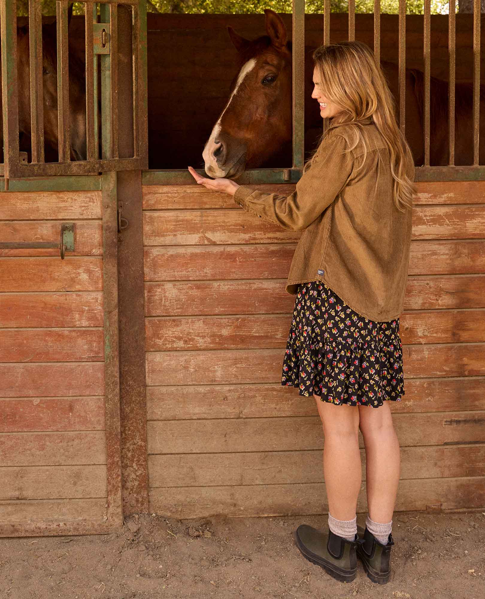 CHEMISE FEMME CASCADIA HONEY BROWN T1000053 201 TOAD CO MANNEQUIN