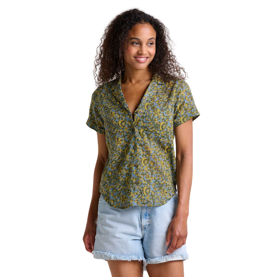 CHEMISE MANCHES COURTES FEMME CAMP COVE NORTH SHORE T1002010 906 TOAD CO MAHEU GO SPORT DEVANT