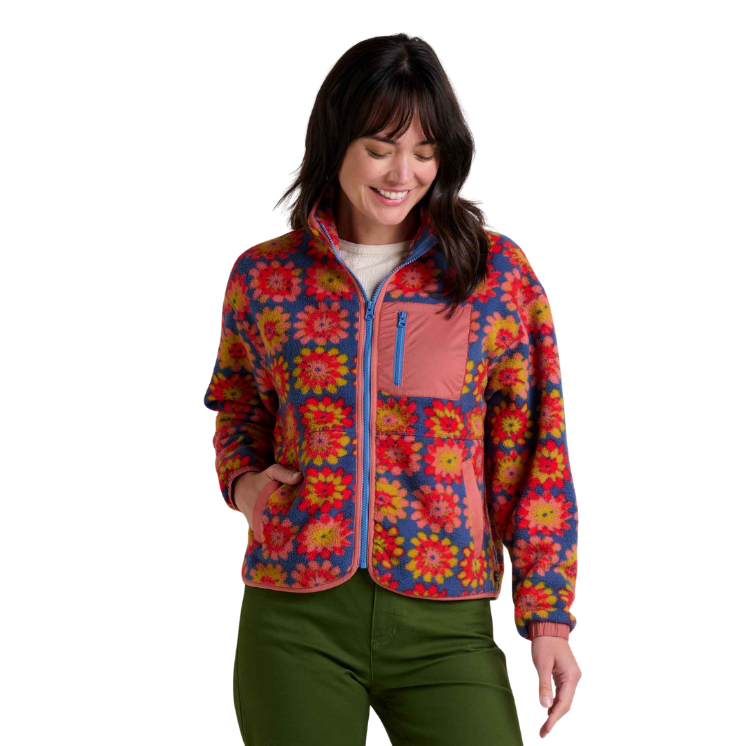 HAUT FEMME CAMPO KYANITE FLORAL T1081304 792 TOAD CO MAHEU GO SPORT DEVANT