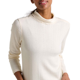 HAUT À MANCHES LONGUES FEMME, FOOTHILL POINTELLE SALT