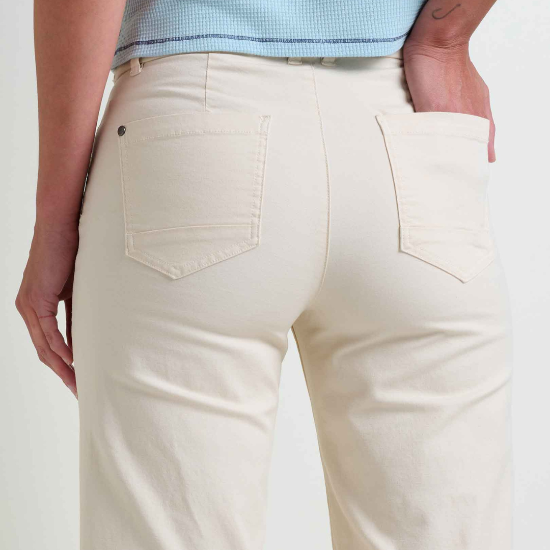 PANTALON JAMBE LARGE FEMME EARTHWORKS SALT T1442907 TOAD&CO MAHEU GO SPORT POCHES DOS