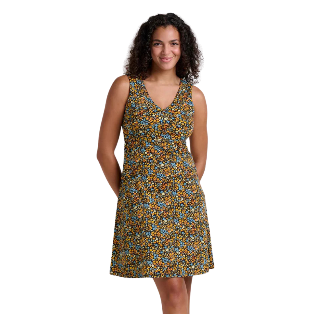 ROBE SANS MANCHE FEMME ROSEMARIE FLEURS T1782204 TOAD CO MAHEU GO SPORT DEVANT