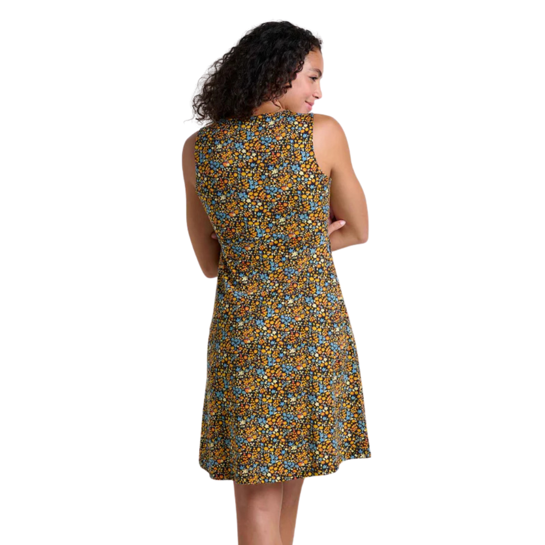 ROBE SANS MANCHE FEMME ROSEMARIE FLEURS T1782204 TOAD CO MAHEU GO SPORT DOS