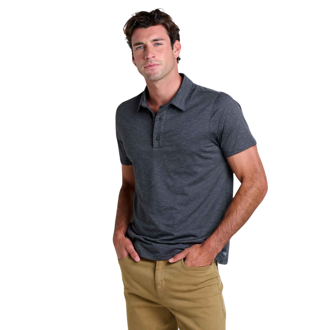 POLO MANCHES COURTES HOMME TEMPO SOOT T2002912 089 TOAD CO MAHEU GO SPORT DEVANT