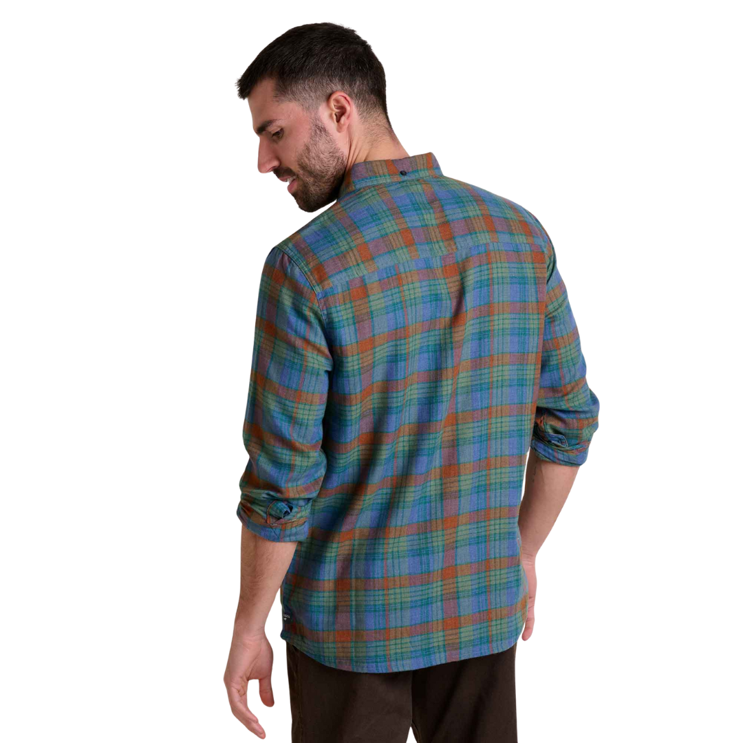 CHEMISE MANCHES LONGUES HOMME AIRSMYTH DARK ROAST T2241915 870 TOAD CO MAHEU GO SPORT DOS