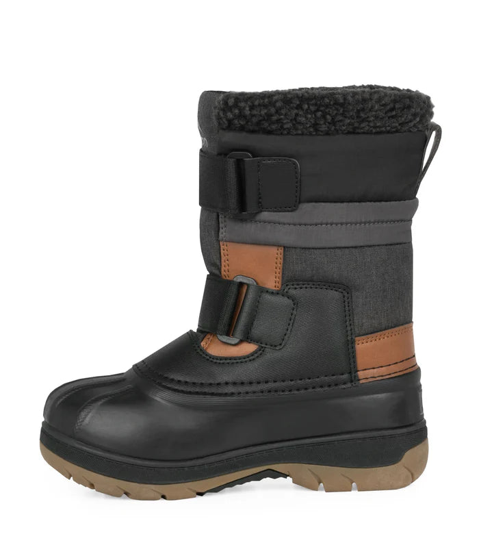 BOTTES D'HIVER JUNIOR, TAFFY NOIR (11 À 6)