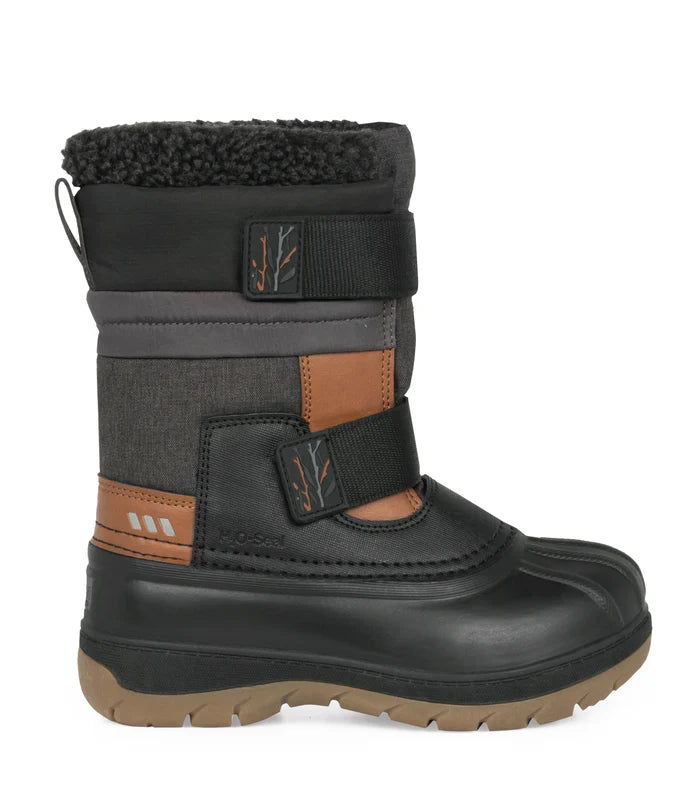 BOTTES HIVER JUNIOR TAFFY NOIR 11 À 6 A8393 J10 ACTON MAHEU GO SPORT CÔTÉ