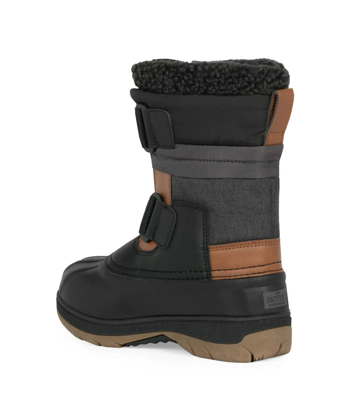 BOTTES HIVER JUNIOR TAFFY NOIR 11 À 6 A8393 J10 ACTON MAHEU GO SPORT TALON