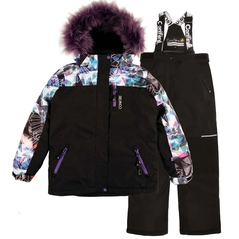 HABIT D'HIVER POUR ENFANT, TALKA NOIR (4 À 6X ANS)