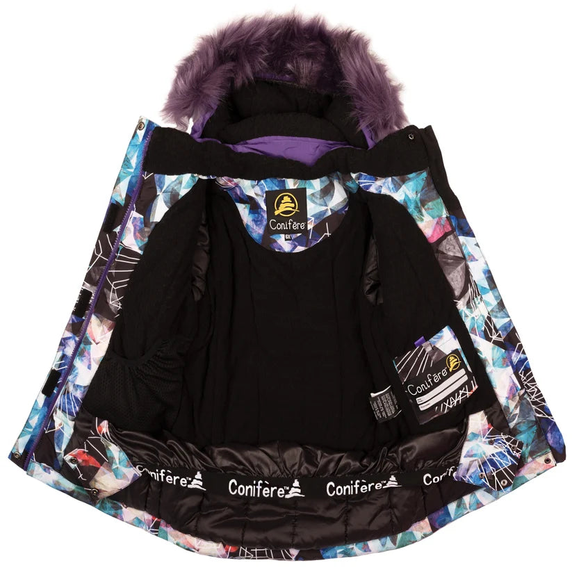 HABIT D'HIVER POUR ENFANT, TALKA MAUVE (4 À 6X ANS)
