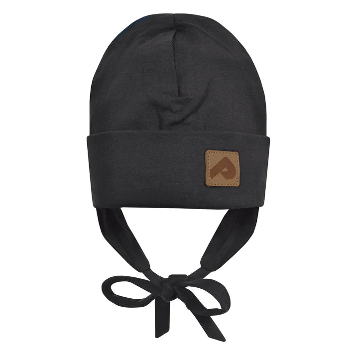TUQUE À OREILLES MI-SAISON ENFANT NOIR TE11 Z PERLIMPINPIN MAHEU GO SPORT DEVANT