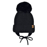 TUQUE OREILLES ENFANT NOIR (0 à 12 ans) TH1524F PERLIMPINPIN MAHEU GO SPORT DEVANT