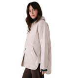 MANTEAU ISOLÉ LOLE FEMME THE SHACKET BEIGE ARGENTÉ LUW0885 G370 MAHEU GO SPORT CÔTÉ