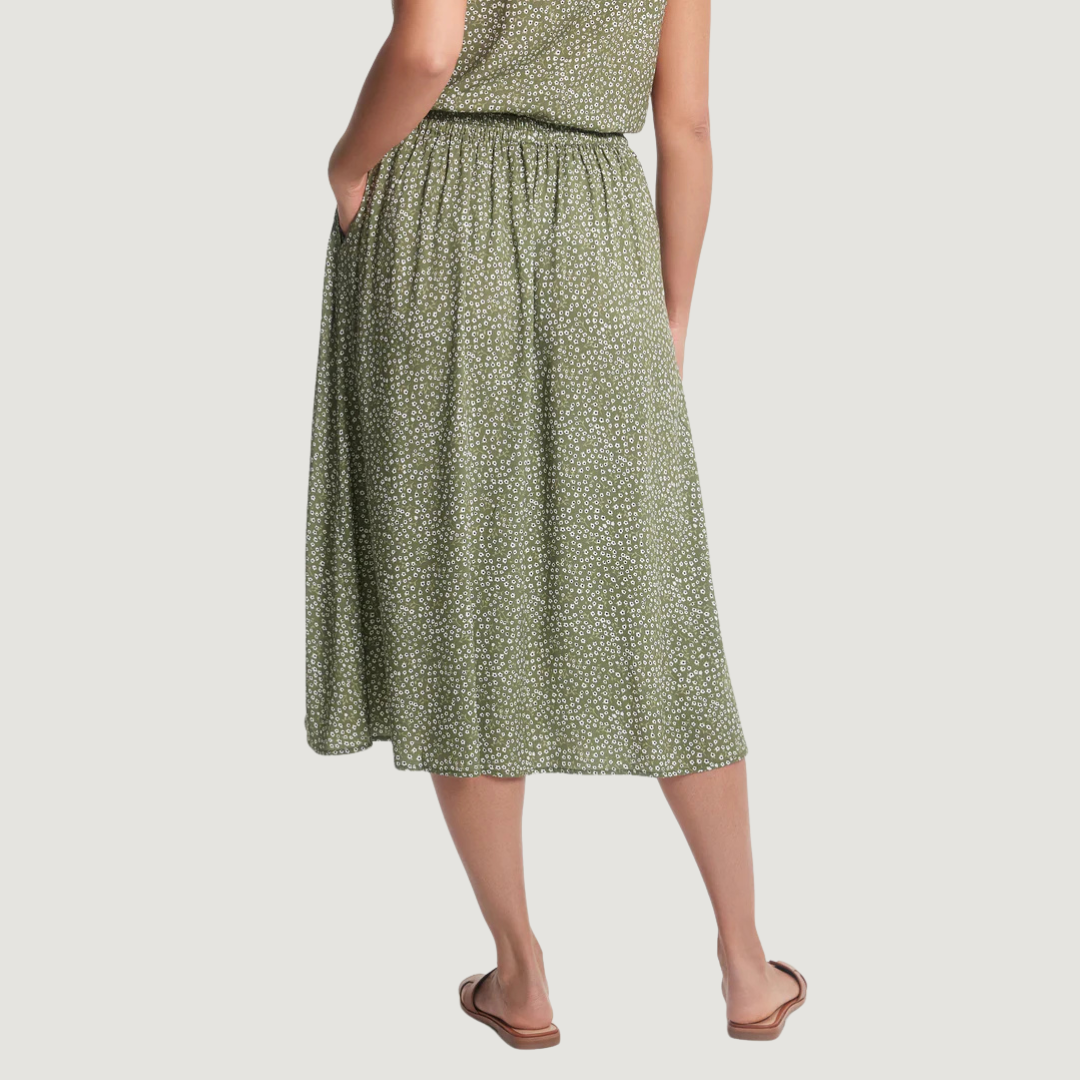 JUPE POUR FEMME, CATE FLORA OLIVINE - Maheu Go Sport