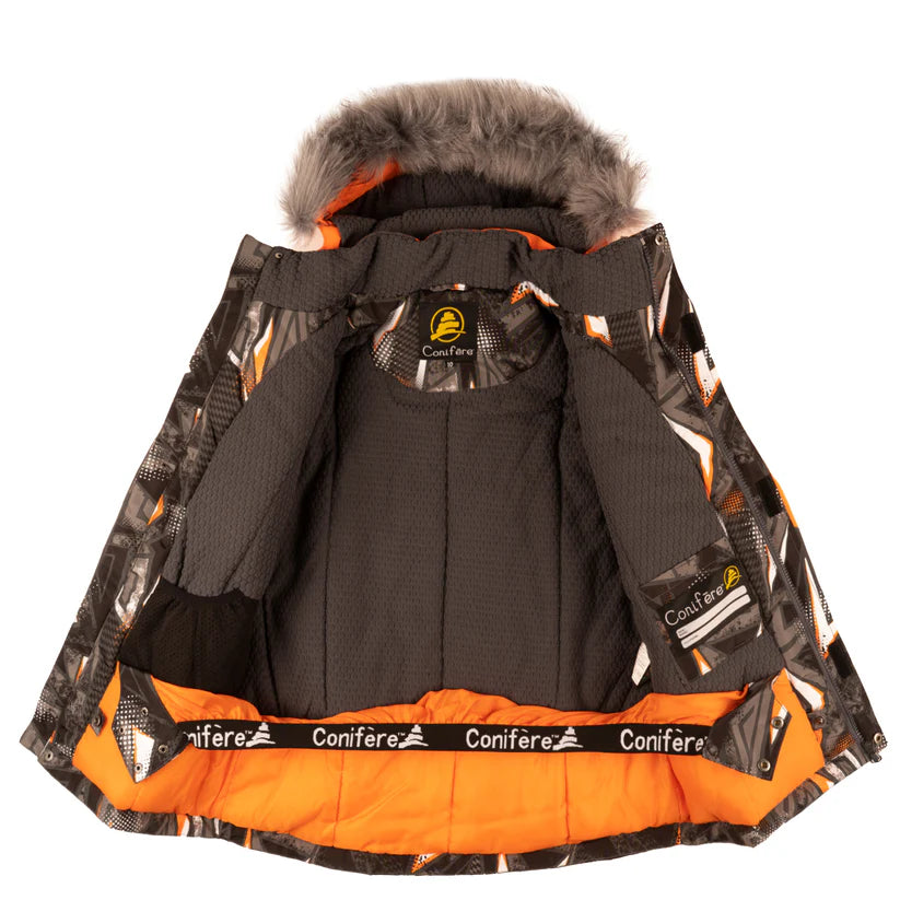 HABIT D'HIVER POUR ENFANT, TRIGLAV ORANGE (4 À 6X ANS)