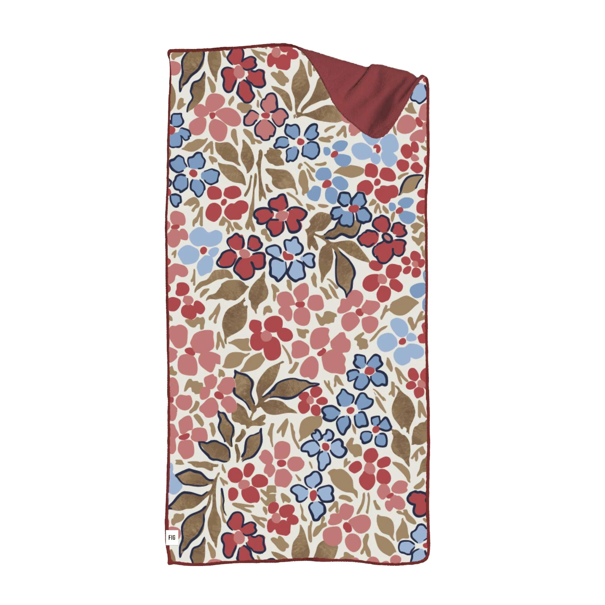 SERVIETTE DE PLAGE fig MICROFIBRE DAYDREAM CHILI TWX10002 640 MAHEU GO SPORT