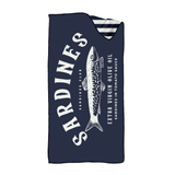 SERVIETTE DE PLAGE FIG MICROFIBRE SOIRÉE SARDINE CLUB TWX10002 665 MAHEU GO SPORT