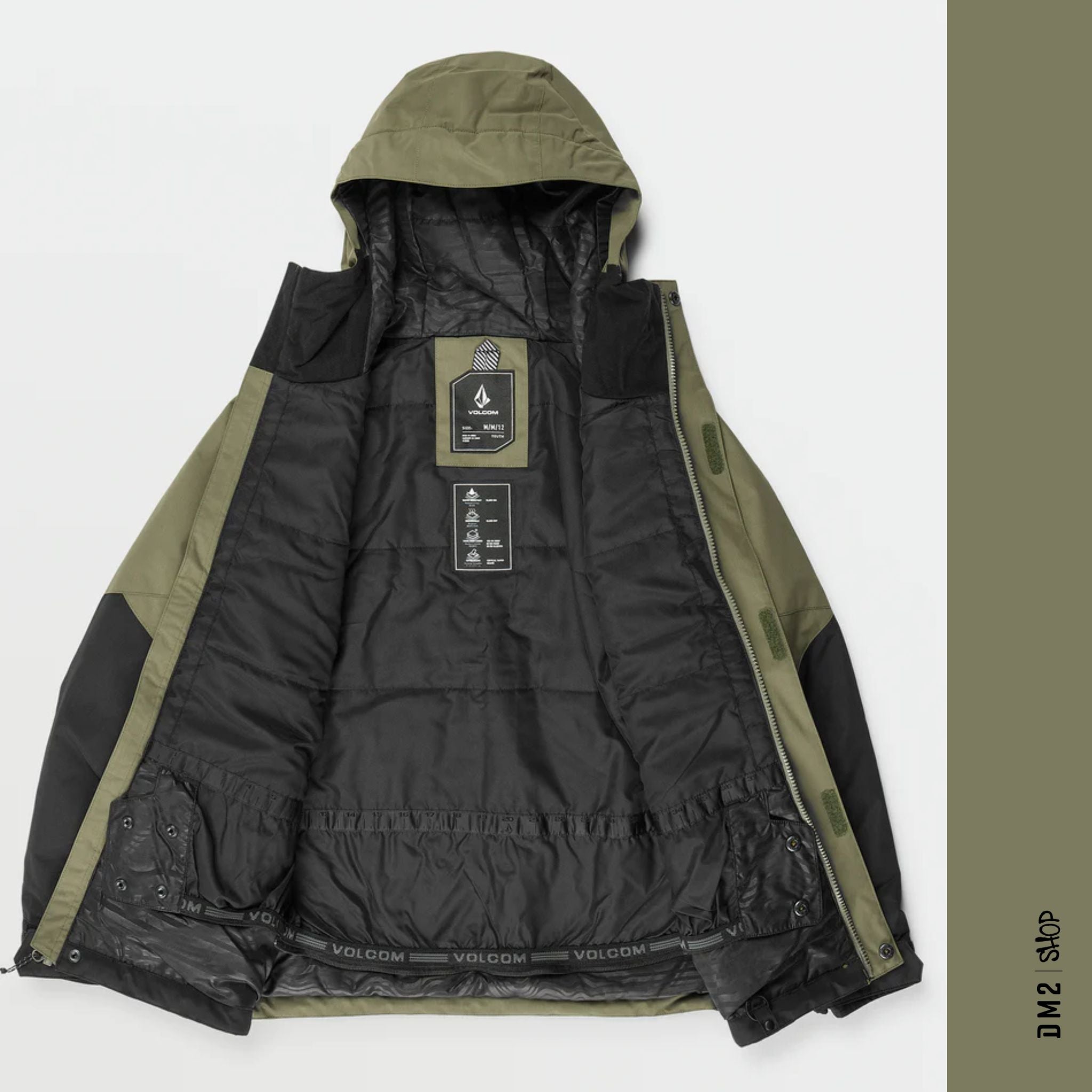 MANTEAU SNOW VOLCOM JUNIOR VERNON IVY