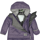 HABIT DE NEIGE MAUVE FILLE PERLIMPINPIN, 3M - 6M