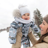 HABIT DE NEIGE BÉBÉ MONTAGNE GARÇON, 3mois-6mois