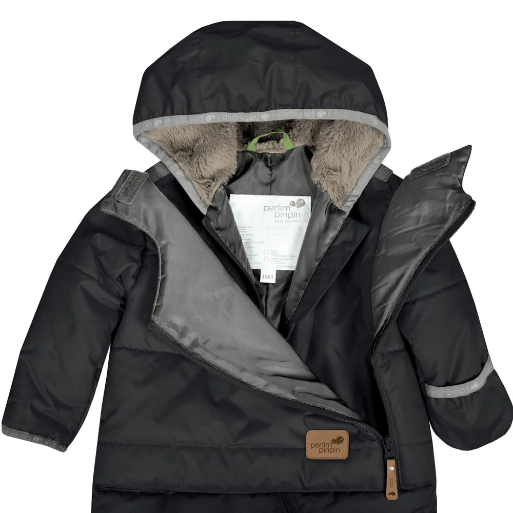 HABIT D'HIVER POUR BÉBÉ NOIR - Maheu Go Sport