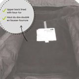 HABIT D'HIVER 2 PIÈCES POUR GARÇON, NOIR, GRIS & GRENAT (7 À 10 ANS) - Maheu Go Sport