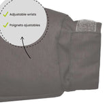 HABIT D'HIVER 2 PIÈCES POUR GARÇON, NOIR, GRIS & GRENAT (7 À 10 ANS) - Maheu Go Sport