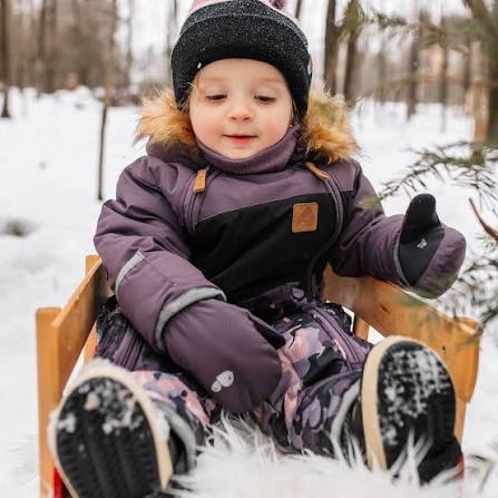 HABIT D'HIVER POUR BÉBÉ, PINOT ABSTRAIT 3 MOIS À 18 MOIS