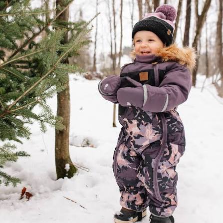 HABIT D'HIVER POUR BÉBÉ, PINOT ABSTRAIT 3 MOIS À 18 MOIS