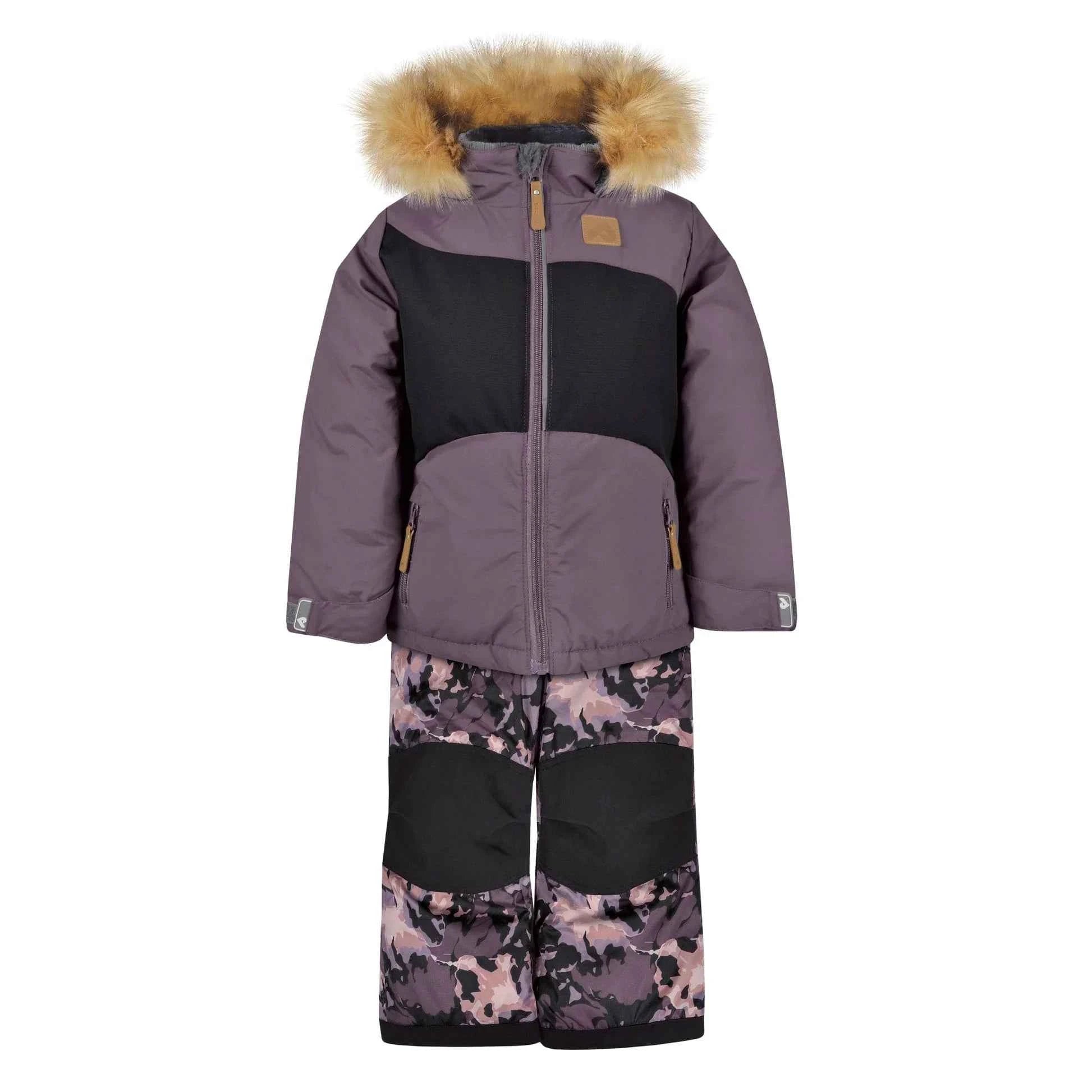 HABIT D'HIVER 2 PIÈCES POUR FILLE, PINOT & ABSTRAIT (2 À 6 ANS)