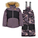 HABIT HIVER 2 PIÈCES FILLE PINOT ABSTRAIT 2 À 6 ANS VH306C PERLIMPINPIN MAHEU GO SPORT