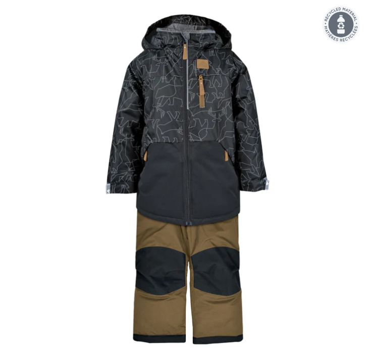 HABIT D'HIVER 2 PIÈCES POUR GARÇON, IMPRIMÉ ANIMAUX (2 À 6 ANS) - Maheu Go Sport