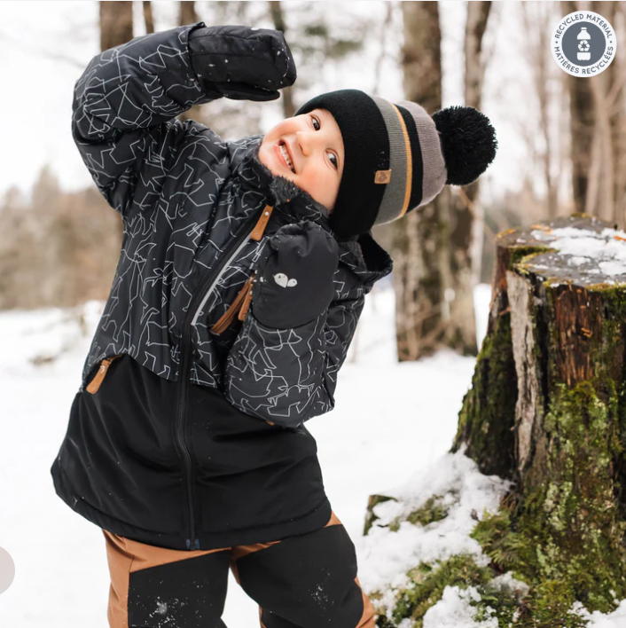 HABIT D'HIVER 2 PIÈCES POUR GARÇON, IMPRIMÉ ANIMAUX (2 À 6 ANS) - Maheu Go Sport