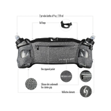 CEINTURE D'HYDRATATION UNISEXE, WAVE ECO NOIR