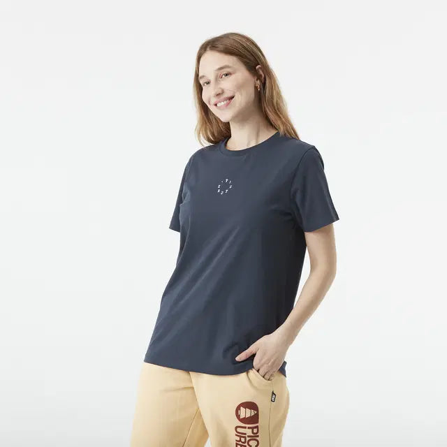 T-SHIRT MANCHES COURTES FEMME VIREL MARINE WTS0575 PICTURE MAHEU GO SPORT DEVANT MANNEQUIN