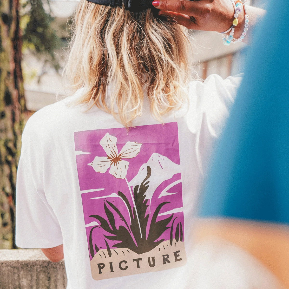 T-SHIRT MANCHES COURTES FEMME, YOVEL BLANC