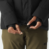 MANTEAU D'HIVER FEMME, LEMENT NOIR