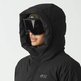 MANTEAU D'HIVER FEMME, LEMENT NOIR