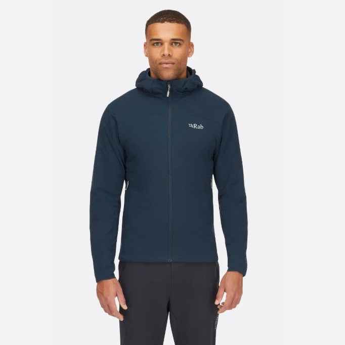 MANTEAU ISOLÉ HOMME, XENAIR ALPINE LIGHT NOIR
