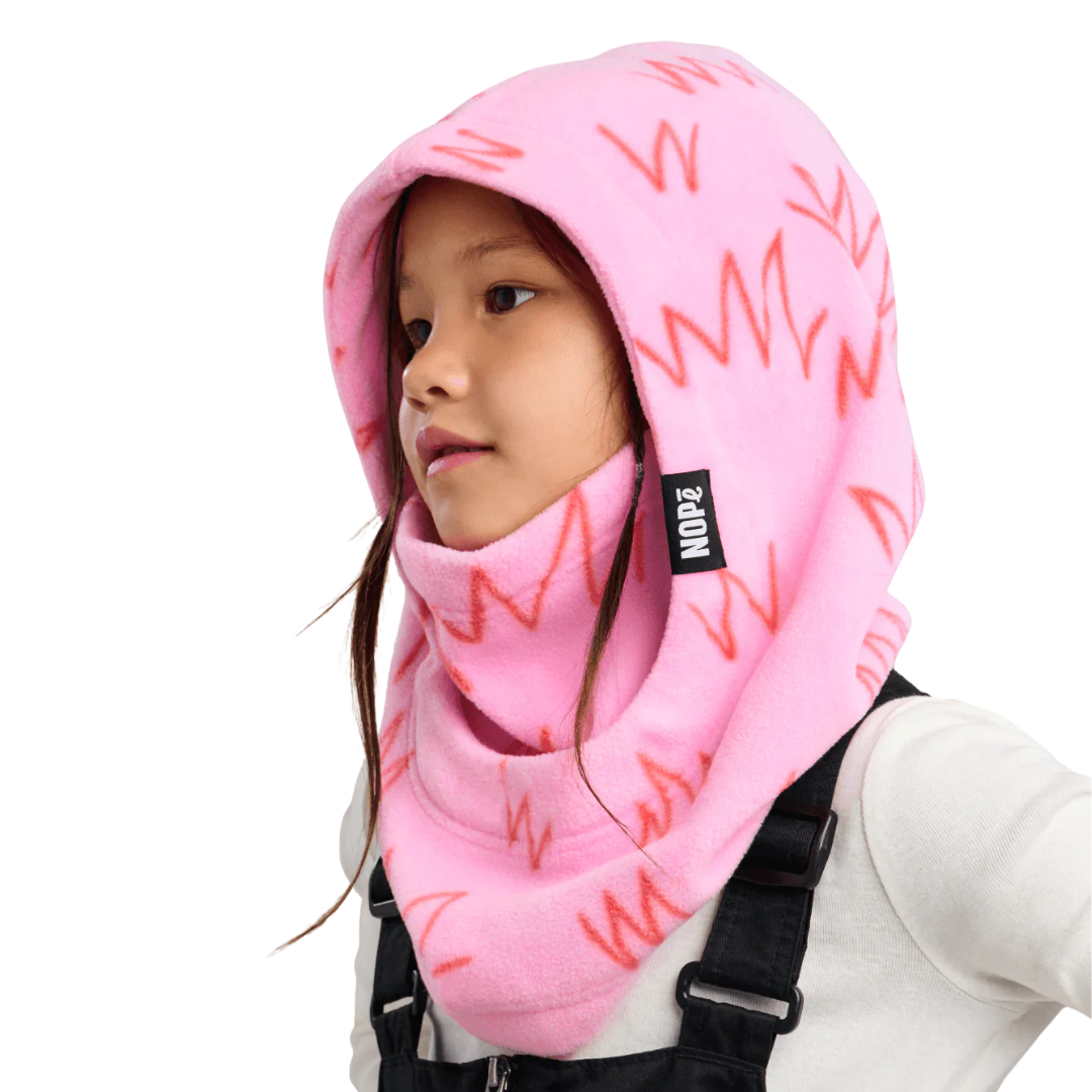 CAPUCHE POUR ENFANT YÉTI ROSE NOPÉ MAHEU GO SPORT CÔTÉ MANNEQUIN