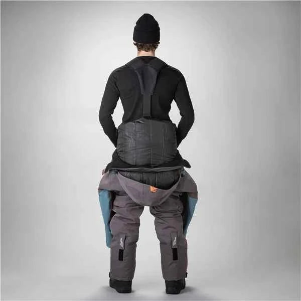 ENSEMBLE MOTONEIGE 1 PIÈCE HOMME, YUKON GRIS & BLEU