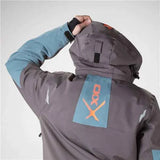 ENSEMBLE MOTONEIGE 1 PIÈCE HOMME, YUKON GRIS & BLEU