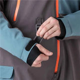 ENSEMBLE MOTONEIGE 1 PIÈCE HOMME, YUKON GRIS & BLEU