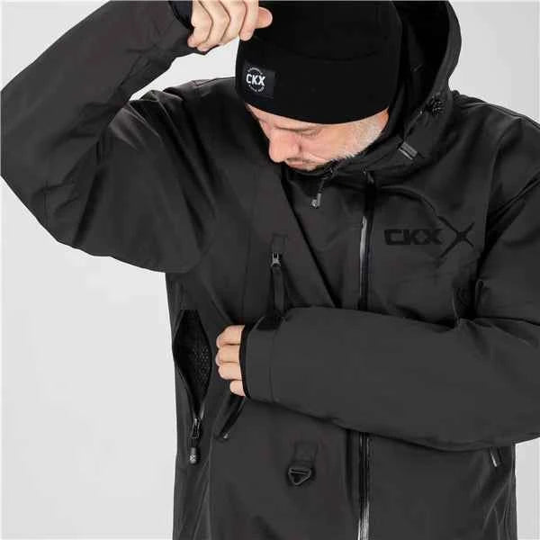 ENSEMBLE MOTONEIGE 1 PIÈCE HOMME, YUKON NOIR (M À 3XL)