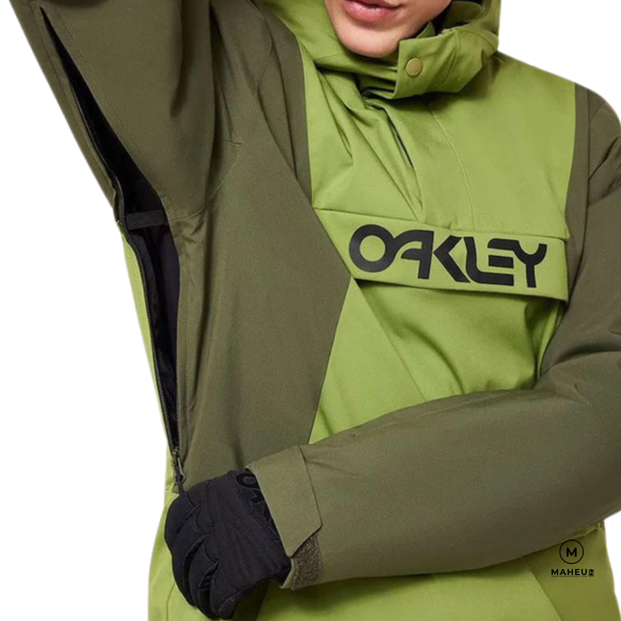 ANORAK ISOLE TNP TBT VERT HOMME - Maheu Go Sport